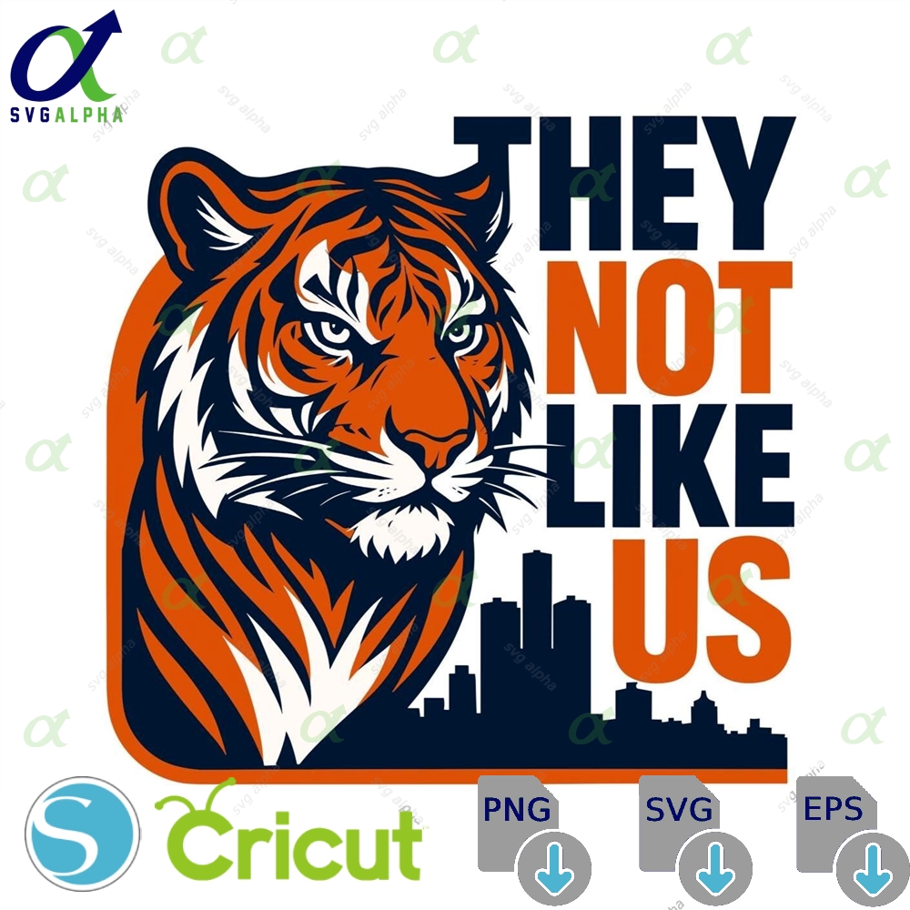 Detroit Baseball-inspired Tiger Design Retro Sports Graphic Png For T-shirts Sublimation